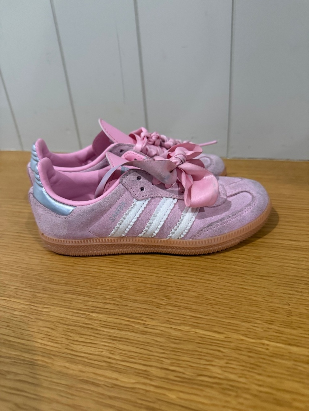 Pink Girls Samba Sneakers